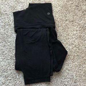Align Black Lululemon Leggings-Well Loved 25”